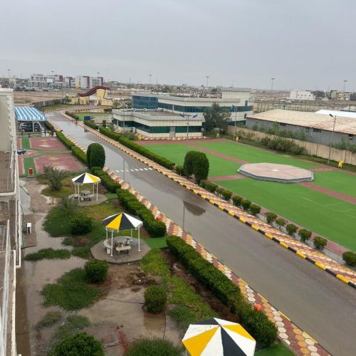 المساحات الخضراء في الكلية التقنية الهندسية/البصرة