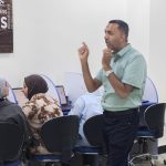 ورشة عمل حول برنامج MS.VISIO لطلبة المخيم الصيفي في مركز الحاسبة بالجامعة التقنية الجنوبية