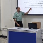ورشة عمل حول برنامج MS.VISIO لطلبة المخيم الصيفي في مركز الحاسبة بالجامعة التقنية الجنوبية