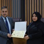 حفل اختتام المخيم الصيفي في المركز الحاسبة الالكترونية بالجامعة التقنية الجنوبية