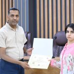 حفل اختتام المخيم الصيفي في المركز الحاسبة الالكترونية بالجامعة التقنية الجنوبية
