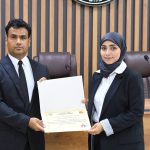 حفل اختتام المخيم الصيفي في المركز الحاسبة الالكترونية بالجامعة التقنية الجنوبية