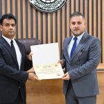 حفل اختتام المخيم الصيفي في المركز الحاسبة الالكترونية بالجامعة التقنية الجنوبية