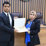حفل اختتام المخيم الصيفي في المركز الحاسبة الالكترونية بالجامعة التقنية الجنوبية